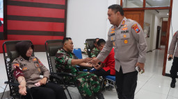 Setetes Darah untuk Sesama, Cara Polres Tuban Rayakan Hari Bhayangkara ke-80