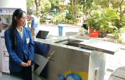 ITS Pamer Teknologi Pengelolaan Lingkungan, Menteri LH Soroti Alat Canggih Pengolah Limbah Dapur SPPG