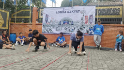 Jelang HUT ke-25, Demokrat Grobogan Gelar Berbagai Lomba Rakyat 