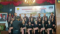 Konser Lagu Gerejawi di Pendopo Grobogan, Bupati Setyo Hadi Tekankan Makna Kebersamaan dalam Keberagaman