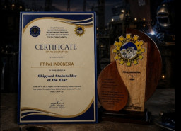 Perkuat Pertahanan Regional, PT PAL Indonesia Raih Penghargaan Shipyard Stakeholder dari AL Filipina