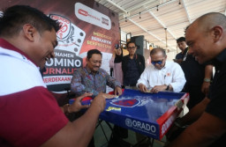 Gandeng Jurnalis, ORADO Jatim Pacu Olahraga Domino Jadi Cabang Prestasi