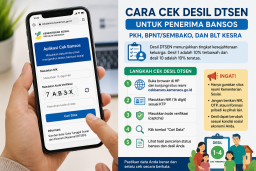 Cara Cek Desil DTSEN untuk Mengetahui Status Bansos, Ini Link Resmi dan Panduan Lengkapnya
