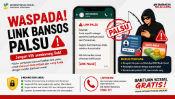 Cek Fakta: Waspada Link Bansos Palsu, Jangan Asal Klik dan Berikan Data Pribadi