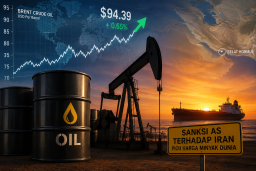 Harga Minyak Dunia Makin Panas, Brent Dekati US$95 akibat Tekanan AS terhadap Iran