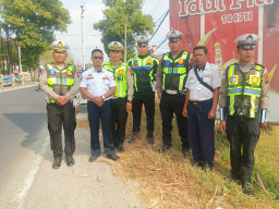 Dua Kecelakaan Lalu Lintas dalam Sehari di Jembatan Kidangan Jepon, Dishub Cek Lokasi Bareng Satlantas Polres Blora