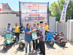 Ketika Deru Vespa Tuban Menjadi Suara Kepedulian untuk Saudara di NTT