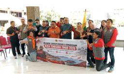 11 Mahasiswa Untag Surabaya Dikirim ke NTT, Bantu Pemulihan Wilayah Terdampak Bencana