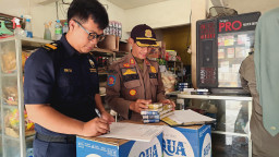 Tim Gabungan Amankan 1.716 Batang Rokok Ilegal di Tiga Kecamatan Rembang 