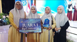 Grup Sayyidul Kaunain Asal Jombang Sabet Juara 1 Lomba Hadrah Banjari di Fesyar Regional Jawa 2026