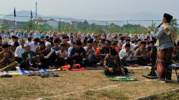 Kemarau Panjang Melanda Sumedang, Pemkab Gelar Salat Istisqa dan Mohon Hujan Segera Turun