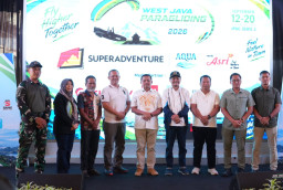 13 Negara Ramaikan West Java Paragliding Championship 2026, Langit Sumedang Jadi Panggung Internasional