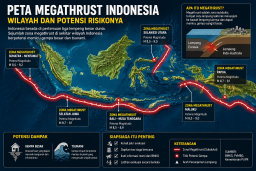 Megathrust Indonesia Bukan Ramalan Gempa, Ini Wilayah yang Berhadapan dengan Risiko Besar