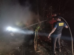 Dengar Ledakan dari Kandang Ayam, Warga Sempu Blora Berusaha Padamkan Api sebelum Damkar Tiba