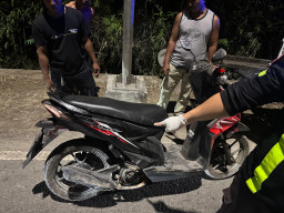 Kecelakaan di Jalan Blora - Rembang, Pemotor 18 Tahun Meninggal Dunia Usai Terjatuh Saat Menyalip