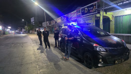 Cegah 3C, Tim URC Satreskrim Polres Blora Sisir Jalur Blora-Kunduran di Desa Jagong