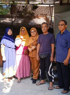 Pasca Kebakaran Rumah Dinas PT KAI di Cepu, Lurah Balun Cek Lokasi