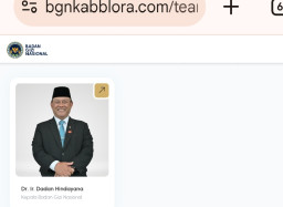 Duh, Foto Tersangka Korupsi MBG Dadan Hindayana Masih Terpampang di Website BGN Blora