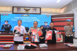 Polresta Tuban Ungkap 13 Kasus Narkoba, Sita 105 Gram Sabu dan 478 Pil LL