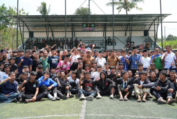 Bupati Dony Buka Liga Santri Mini Soccer 2026, Perkuat Silaturahmi dan Sportivitas Santri 