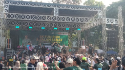 Tak Hanya Sapi, Pengundian Hadiah Jalan Sehat HUT TNI di Blora Bikin Warga Antusias