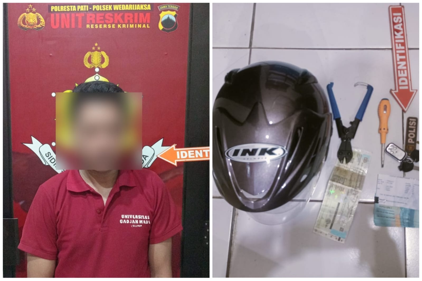 13 Kali Beraksi Ngosek Masjid di Pati, Maling Kotak Amal Menyerah Diringkus Polisi