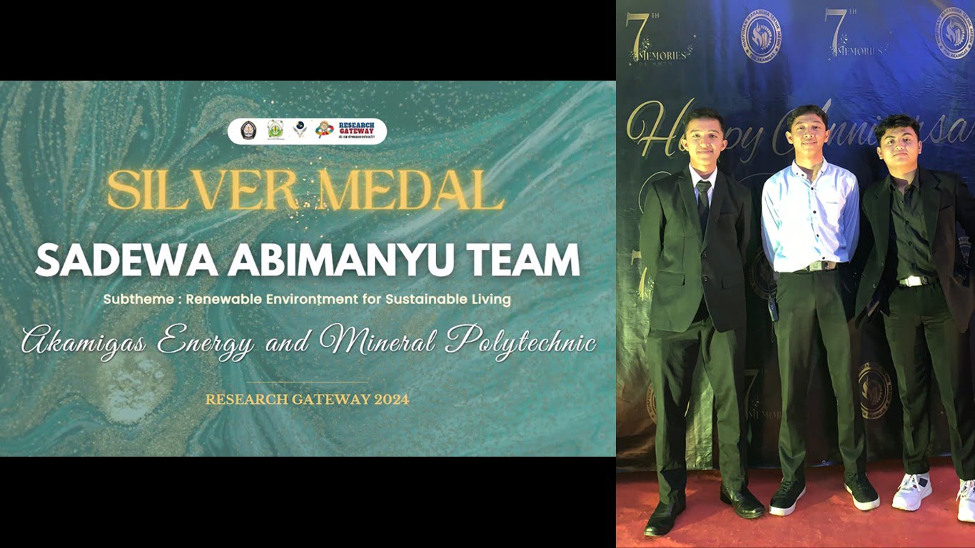 Manfaatkan Bengawan Solo, PEM Akamigas Raih Juara di Ajang Research Gateway 2024