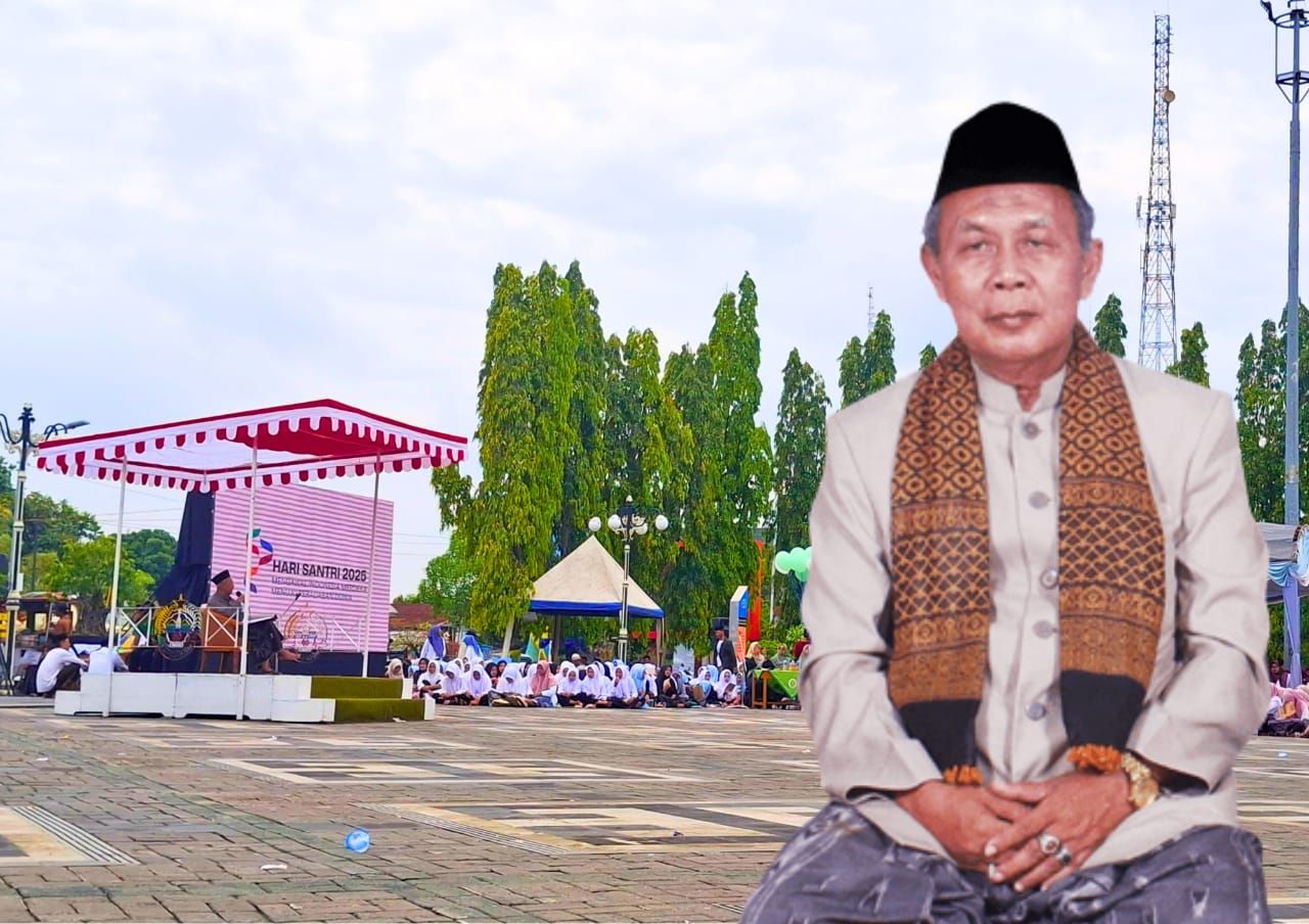 Ribuan Santri Tumpah Ruah di Alun-Alun Blora, Semangat Hari Santri 2025 Pecah!