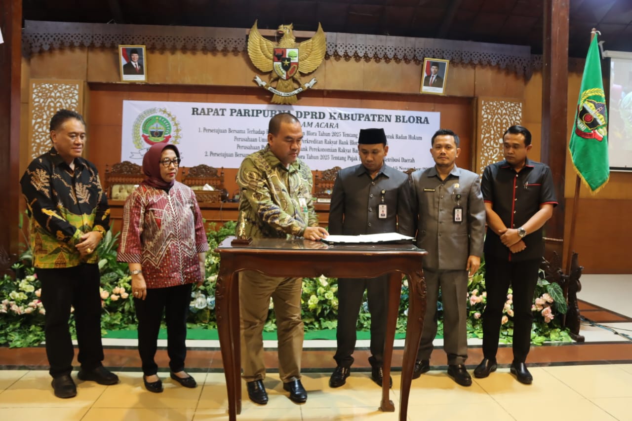 ‎BPR Bank Blora Artha Bertransformasi Dari Perumda Menjadi Perseroda