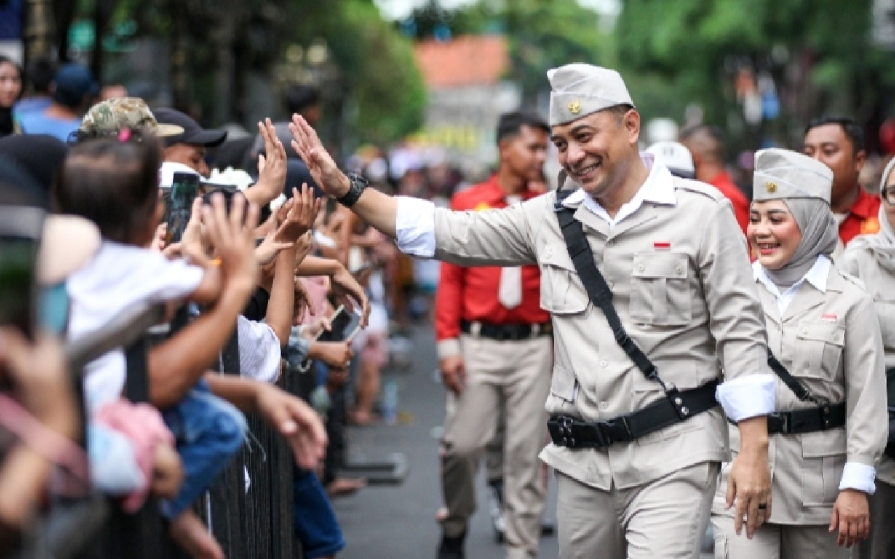 Surabaya Epic! Parade Juang 2025 Pecahkan Rekor, Kisah Heroik Pahlawan Wanita Akhirnya Terekspos