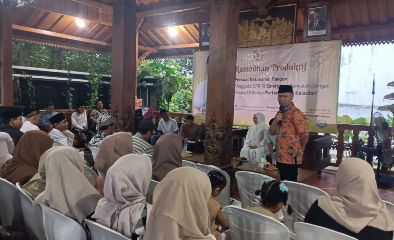 Ramadan Produktif di Tuban, H. Eko Wahyudi Anggota Komisi IV DPR RI Gaungkan Sinergi Menuju Swasembada Pangan