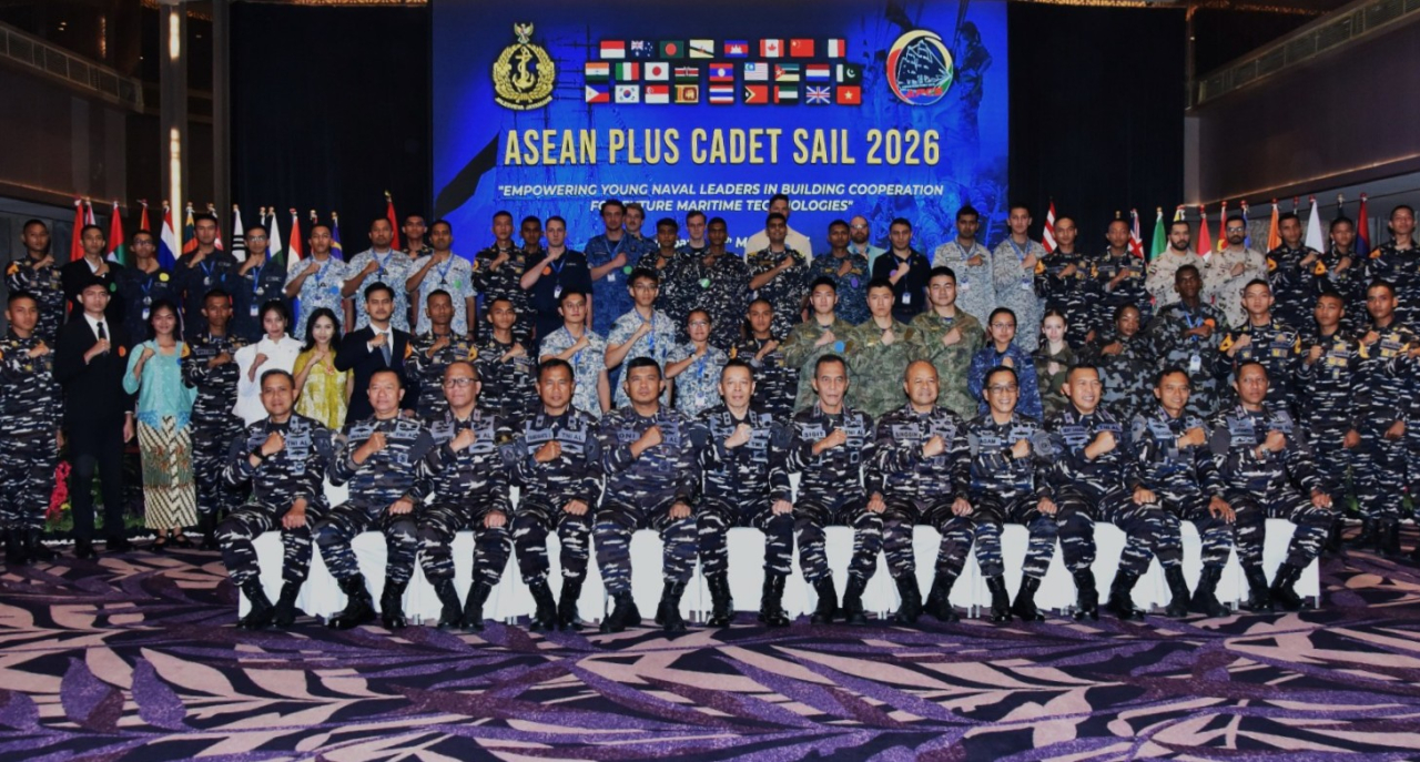26 Negara Ikuti ASEAN Plus Cadet Sail 2026 di Surabaya
