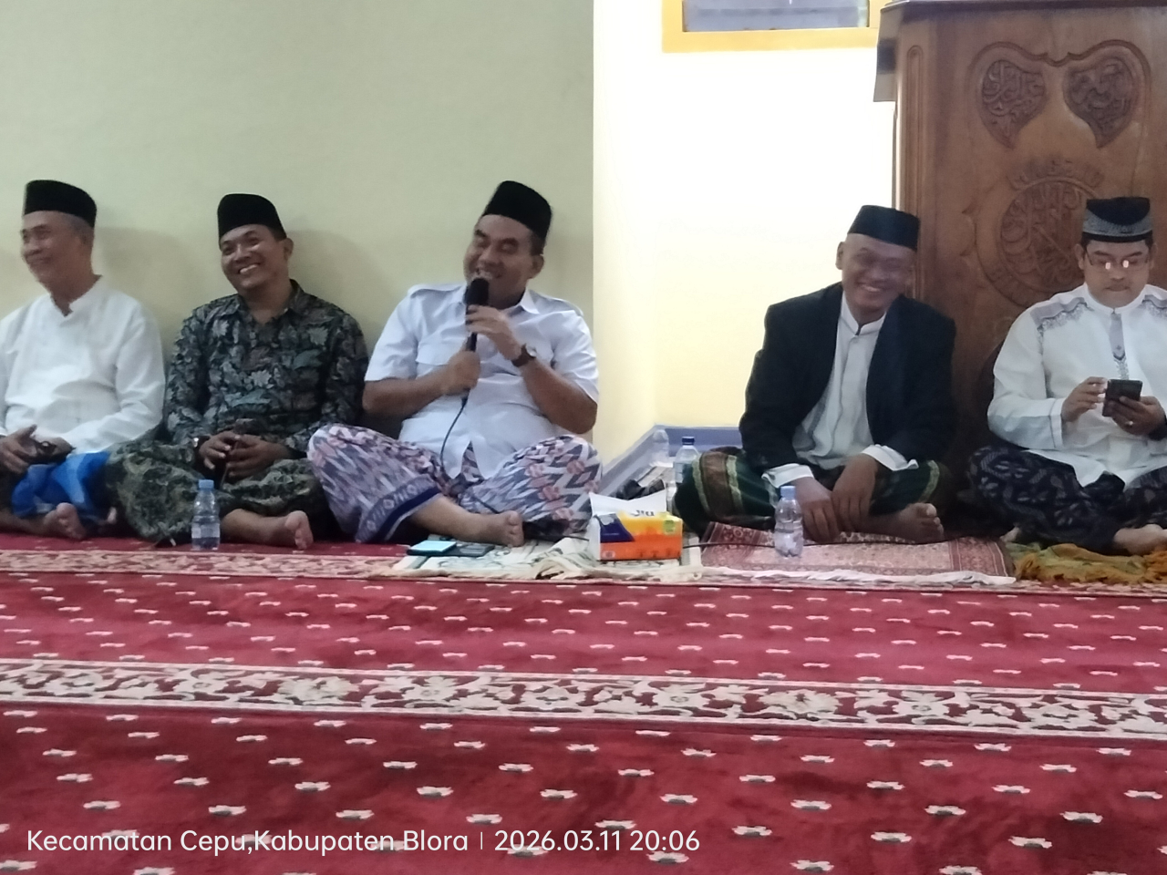 Tarawih di Masjid Bina Patra Cepu, Bupati Blora Singgung tentang Penataan Plaza Cepu dan Sekolah Rakyat