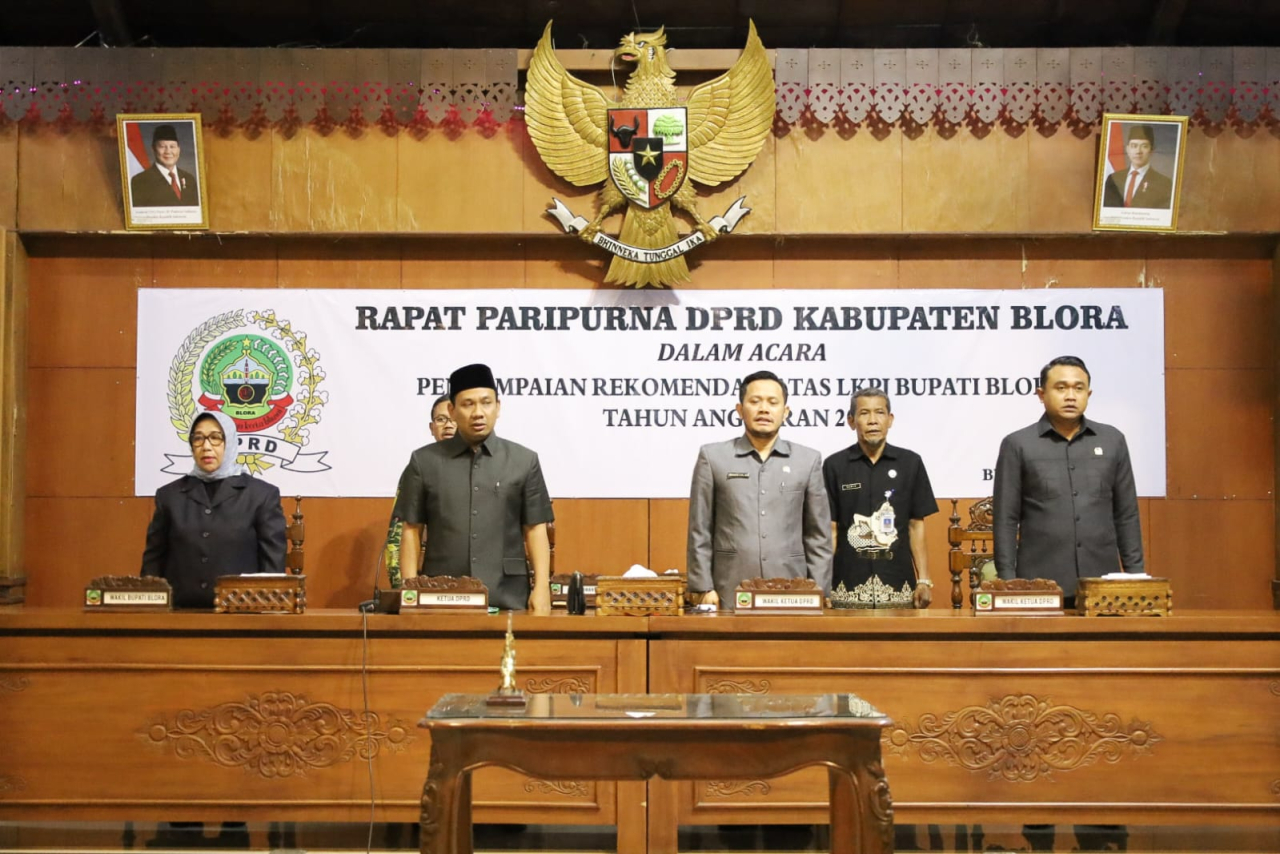 Paripurna DPRD Blora Diwarnai Konflik, Wabup Sri Setyorini Pilih Diam