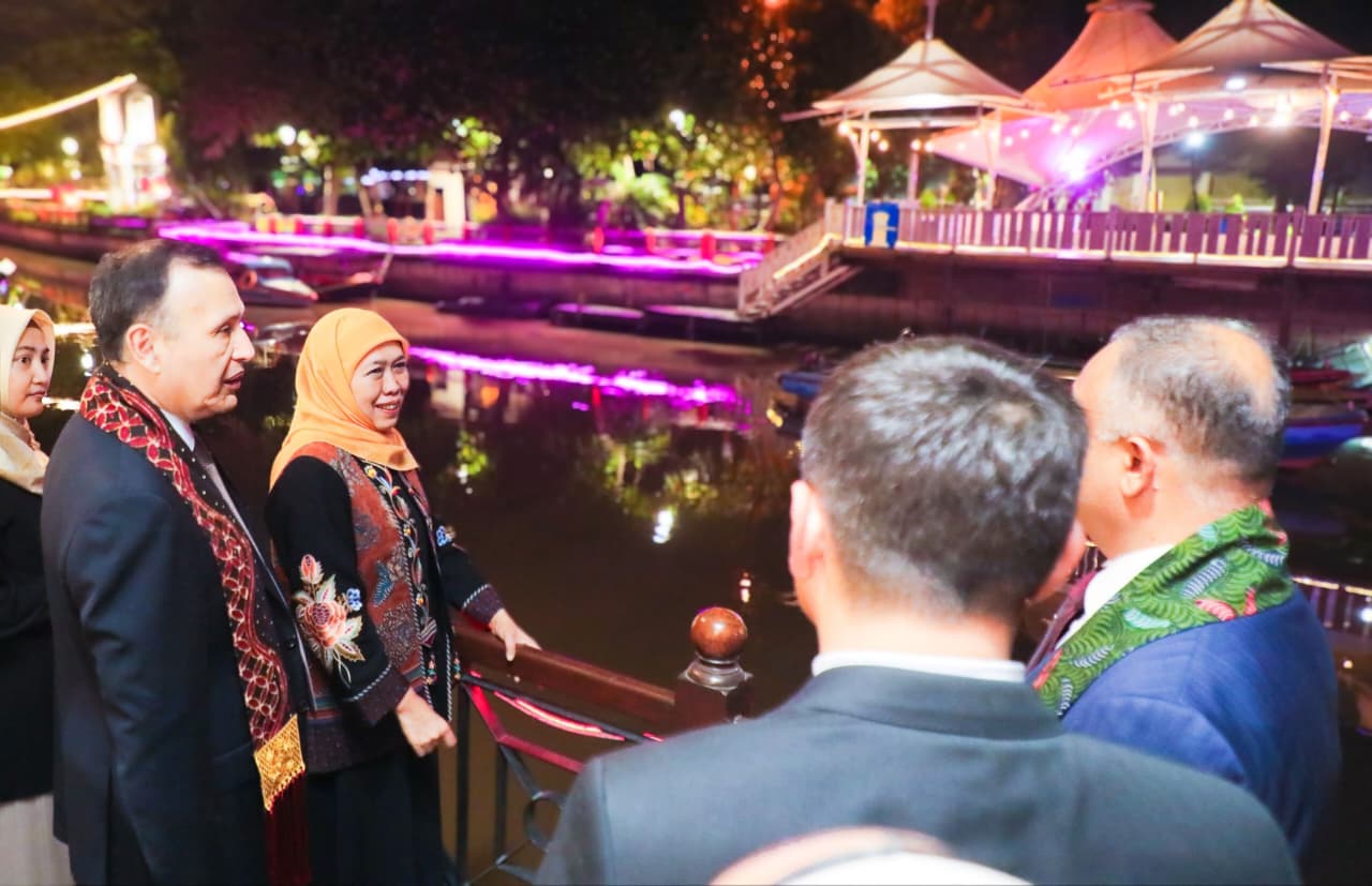 Perkuat Hubungan Bilateral, Gubernur Jatim Terima Kunjungan Dubes Uzbekistan dan Gubernur Samarkand