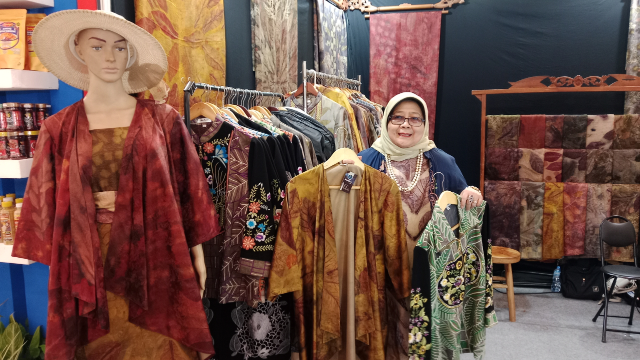 Batik Ramah Lingkungan Namira Ecoprint Ramaikan Pameran Batik Bordir dan Aksesoris Fair 2026