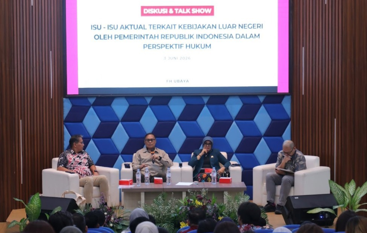 Diskusi di Ubaya Kupas Dampak Keterlibatan Indonesia dalam Rekonstruksi Gaza