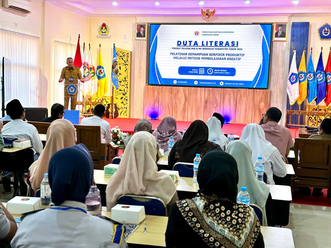 Cetak Generasi Cerdas Digital, PWI Tuban Lahirkan Duta Literasi Pelajar 2026