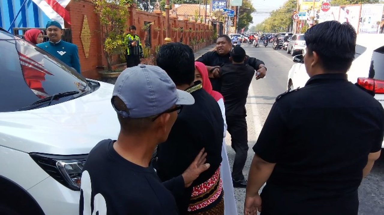 Sengketa Tanah 300 Meter Persegi Picu Aksi di BPN Mojokerto, Sempat Terjadi Adu Mulut