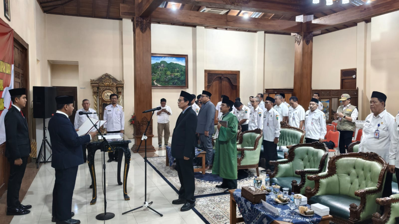 Fahrudin Resmi Pimpin BPBD Rembang, Mitigasi Bencana dan Kekeringan Jadi Fokus Awal