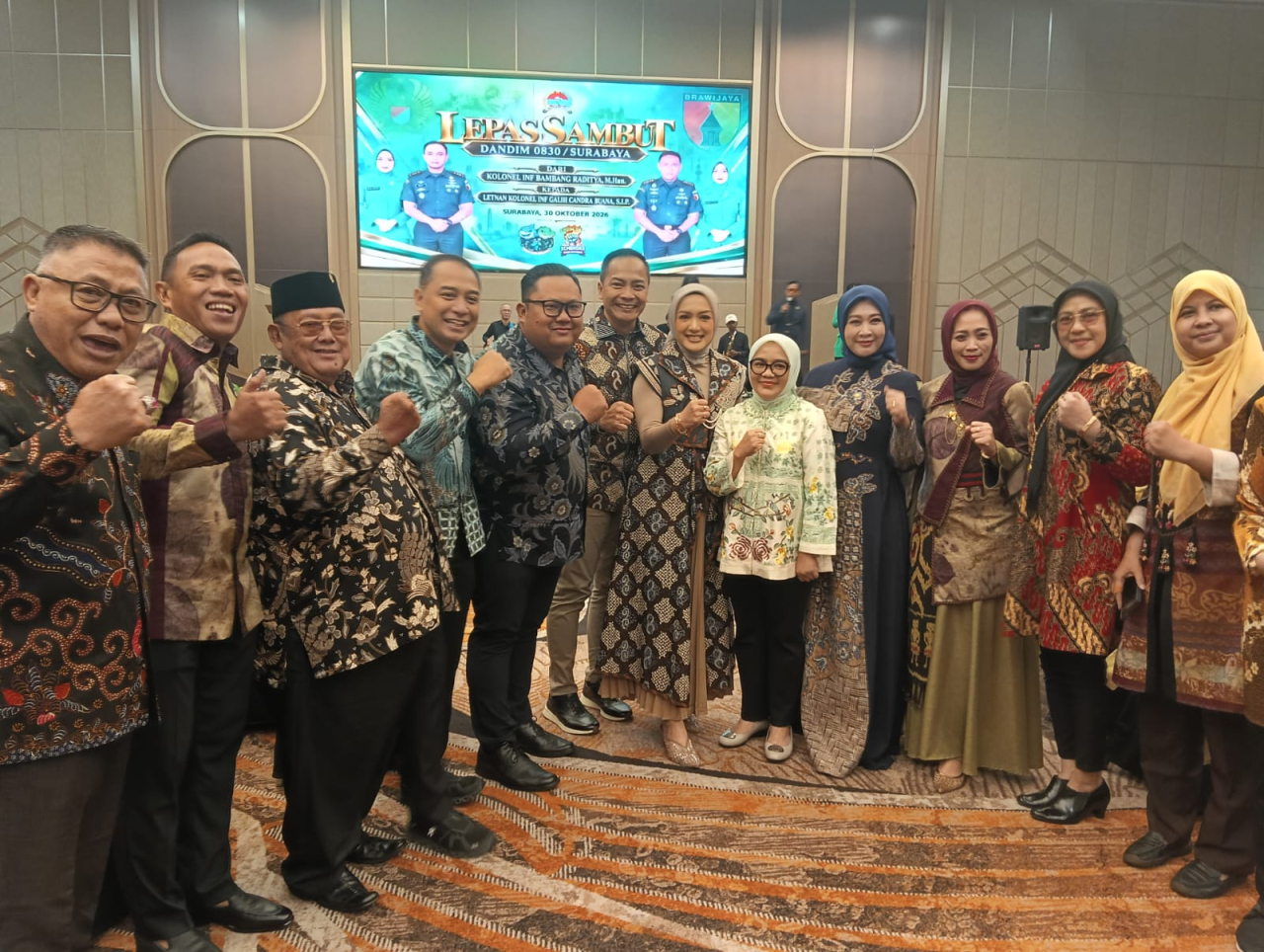Dandim 0830/Surabaya Kini Dijabat Letkol Galih
